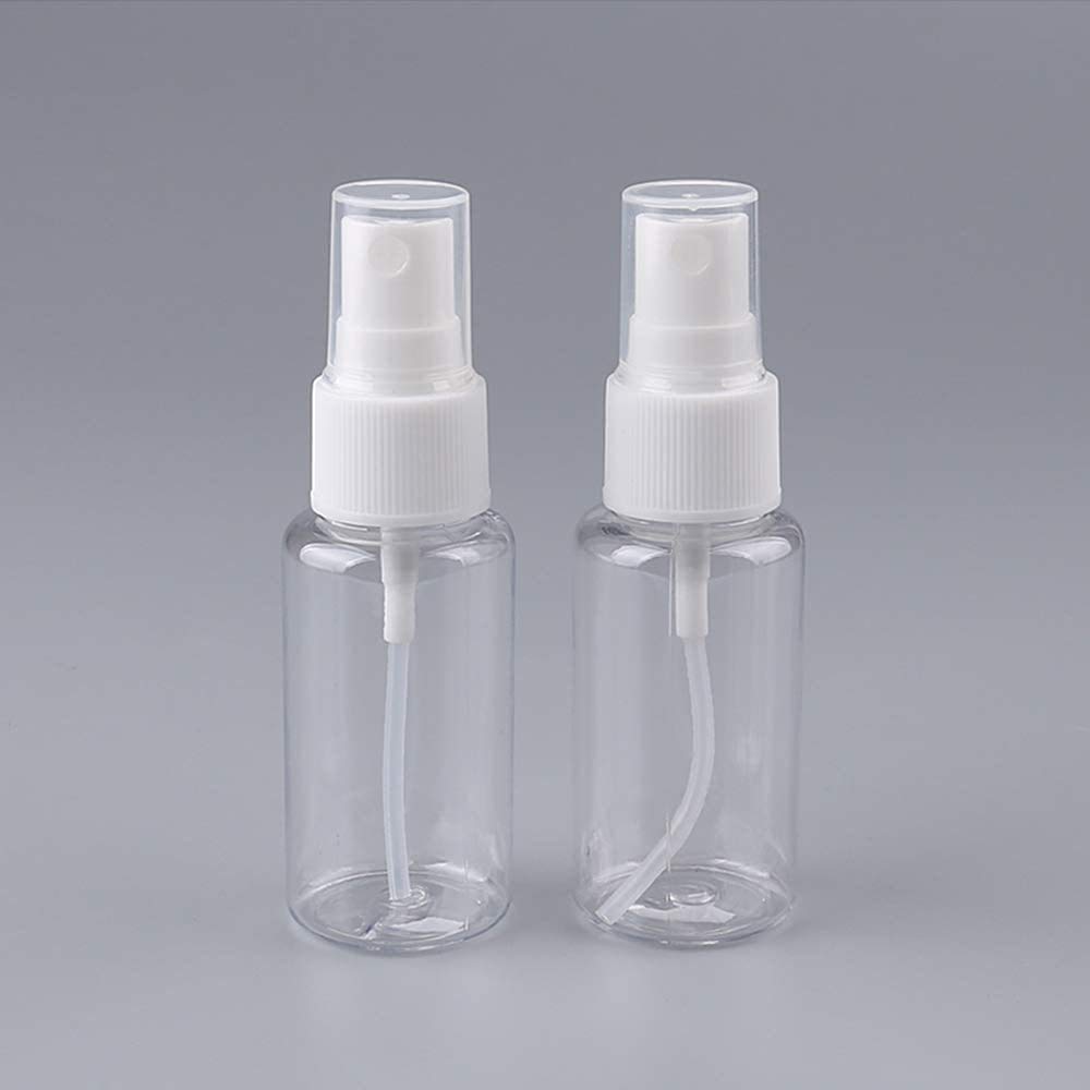 5 Pack 10ML Empty Spray Bottles - Refillable Travel Size Liquid Containers for Perfume, Essential Oils & Cosmetics | Portable Mini Sprayer for Home, Office & On-The-Go Use
