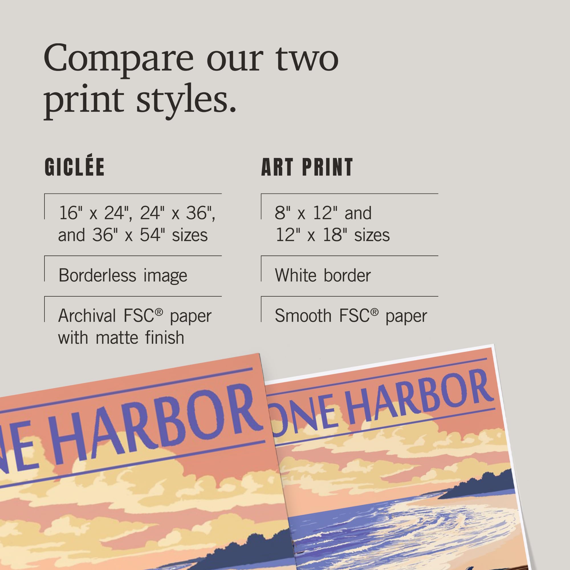 Lantern Press 24x36 Inch Giclee Art Print - Stone Harbor New Jersey Beach Wall Decor with Woody - Coastal Home Decor for Living Room, Bedroom & Office
