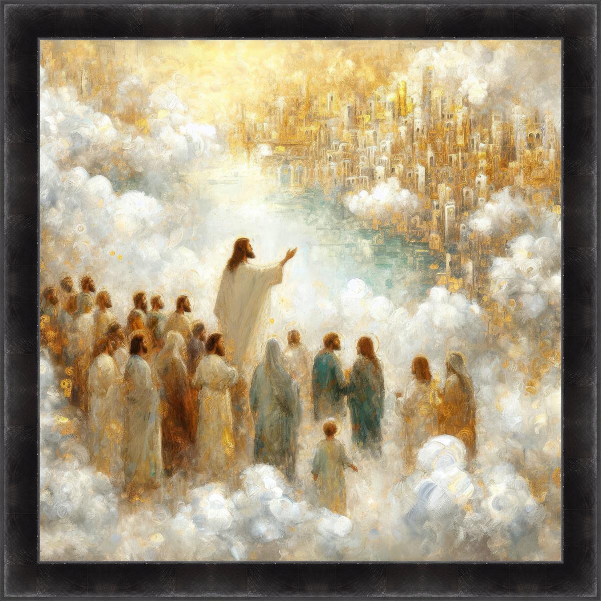 Kingdom Come Large Wall Art - Stunning Canvas Print for Living Room, Bedroom & Office Decor | Premium Home & Office Wall Decorations