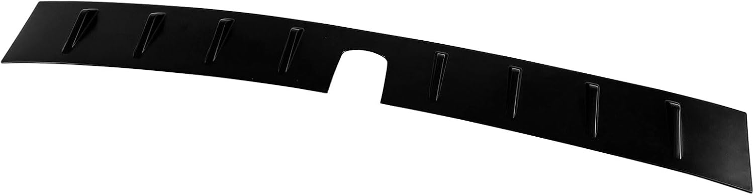 D2 Style Unpainted Black ABS Rear Roof Spoiler for 2022-2024 Subaru WRX - Matte Black Finish | Enhance Aerodynamics & Style for Street Racing & Car Shows
