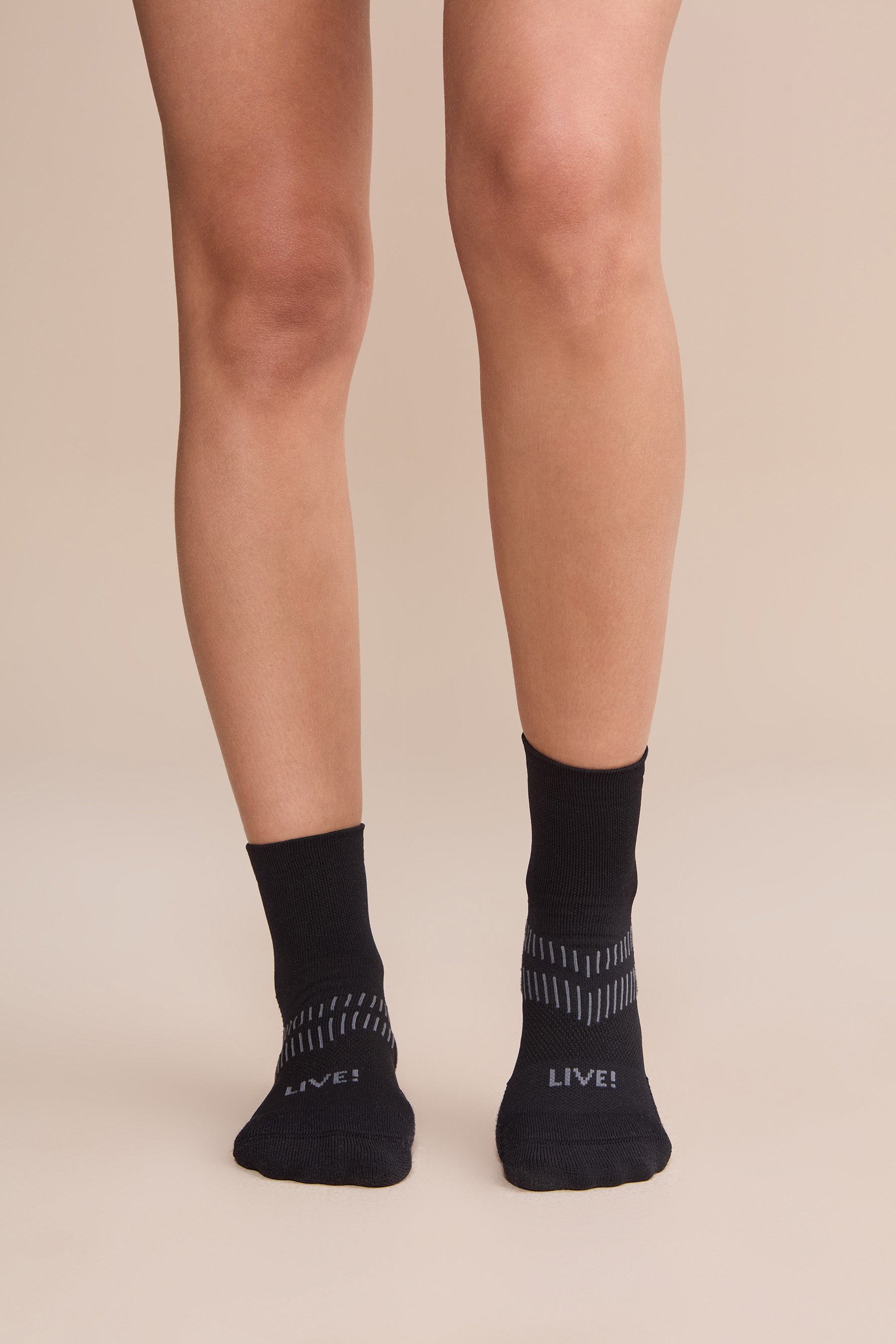 Unisex Reflex Run Socks for Men & Women - Breathable Cushioned Athletic Socks for Running, Jogging, Gym Workouts & Sports Activities