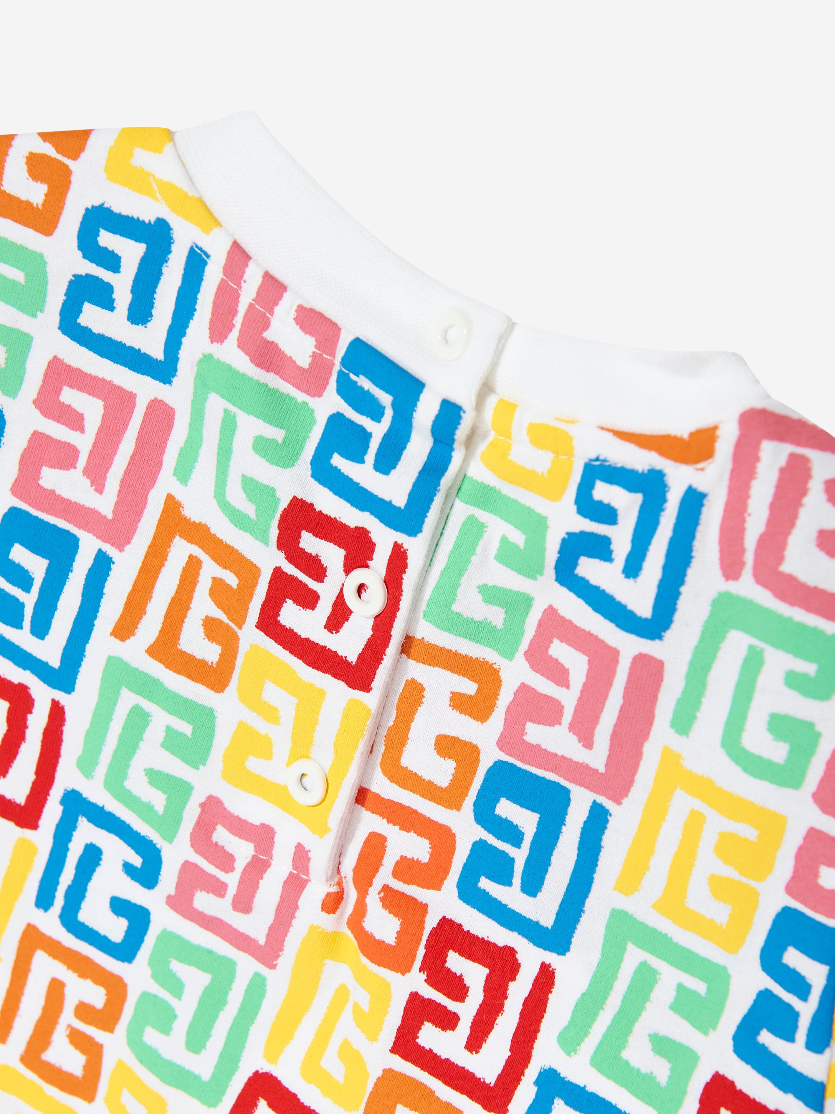 Balmain Baby Boys Monogram T-Shirt - Colorful Cotton Tee for Toddlers | Casual Outfit, Playtime & Special Occasions