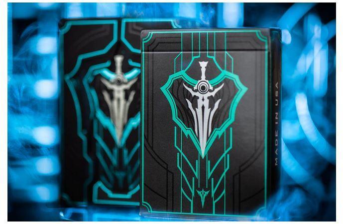 Premium Sword Playing Cards Set - 2 Decks (Deluxe & Classic) | The Card Mafia | Perfect for Magic Tricks, Poker Nights & Collectors