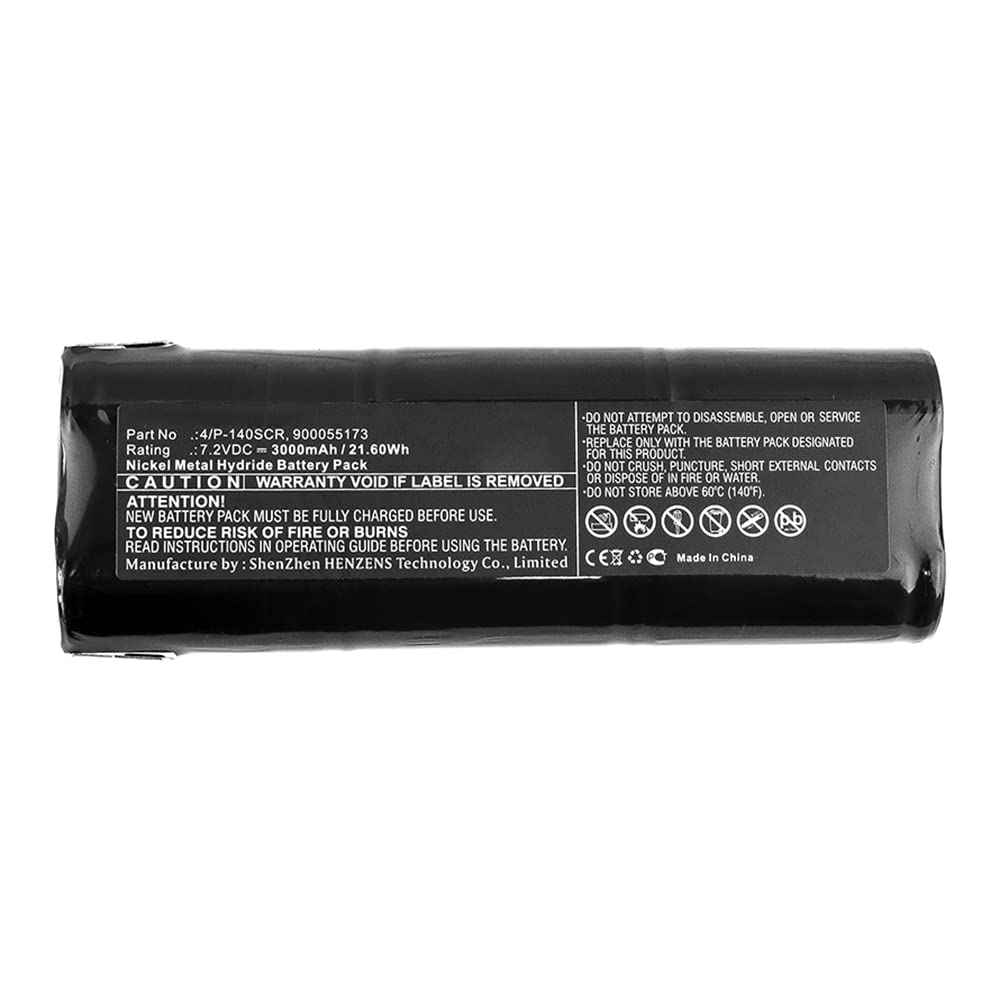Synergy Digital Ni-MH 7.2V 3000mAh Replacement Battery for Makita 678135-1 Vacuum Cleaner - Ultra High Capacity, Long Lasting Power - Perfect for Home Cleaning, Workshop, and DIY Projects