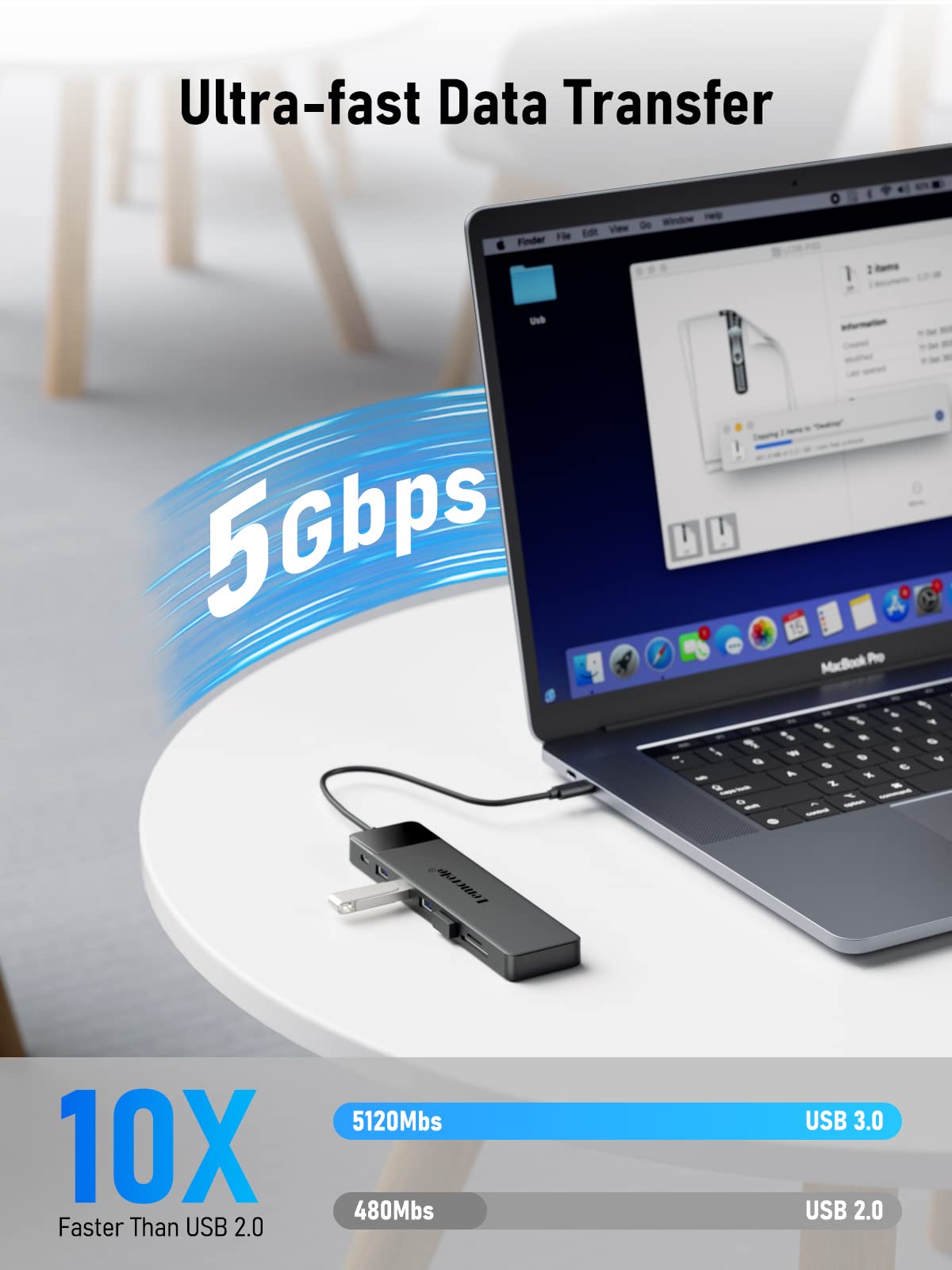 13-in-1 USB C Docking Station with Triple Monitor Support, Dual HDMI 4K, VGA, 5 USB Ports, 100W PD, SD/TF Card Reader - Universal USB C Hub for Lenovo, Dell, HP, Surface Laptops - Perfect for Home Office, Gaming & Multi-Tasking