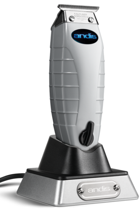 Andis Cordless T-Outliner Trimmer for Hair & Beard - Professional Lithium-Ion Battery Clipper for Barbers & Home Grooming