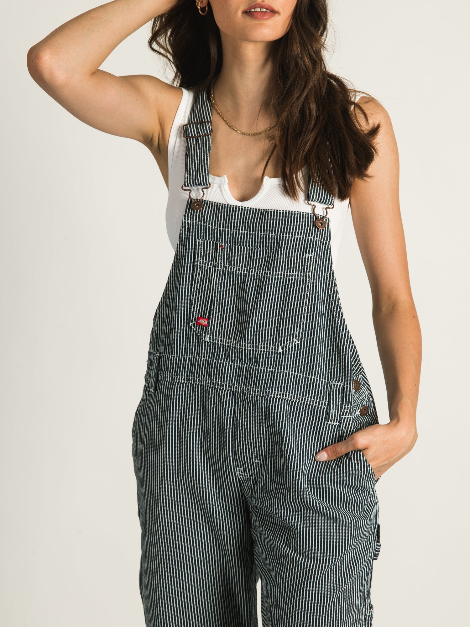 Stylish Boyfriend Fit Bib Overalls for Women - Comfortable Denim Jumpsuit - Perfect for Casual Outings, Workwear & Fashion Trends