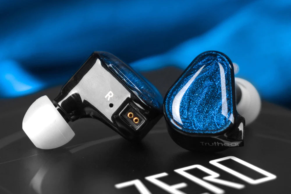 TRUTHEAR x Crinacle ZERO Dual Dynamic Driver In-Ear Monitor (IEM) Earphones - High Fidelity Sound for Audiophiles, Musicians & Gaming Enthusiasts