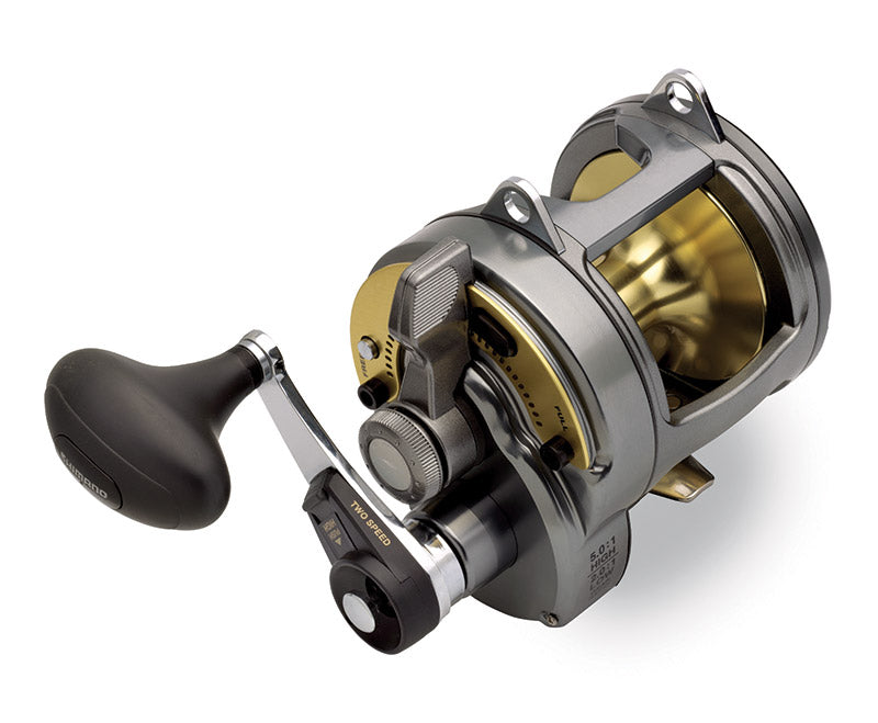 Shimano Tyrnos 2 Speed Saltwater Fishing Reels - Heavy Duty Offshore Trolling & Big Game Fishing Gear for Deep Sea Anglers