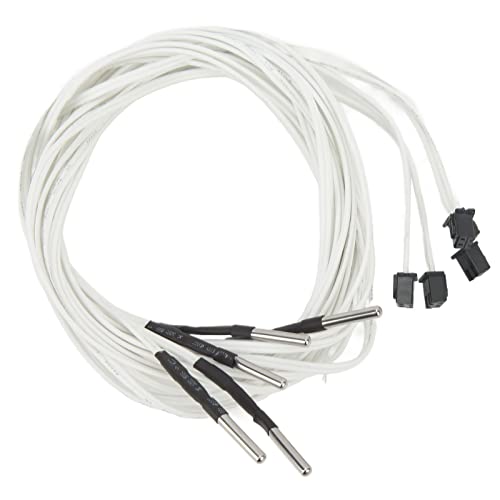 High Accuracy 100K Thermistor Temperature Sensor (HT-NTC100K) for 3D Printers - Wide Compatibility with Hot Ends, Extruders & Heater Blocks | Perfect for Precise Temperature Monitoring in 3D Printing Projects