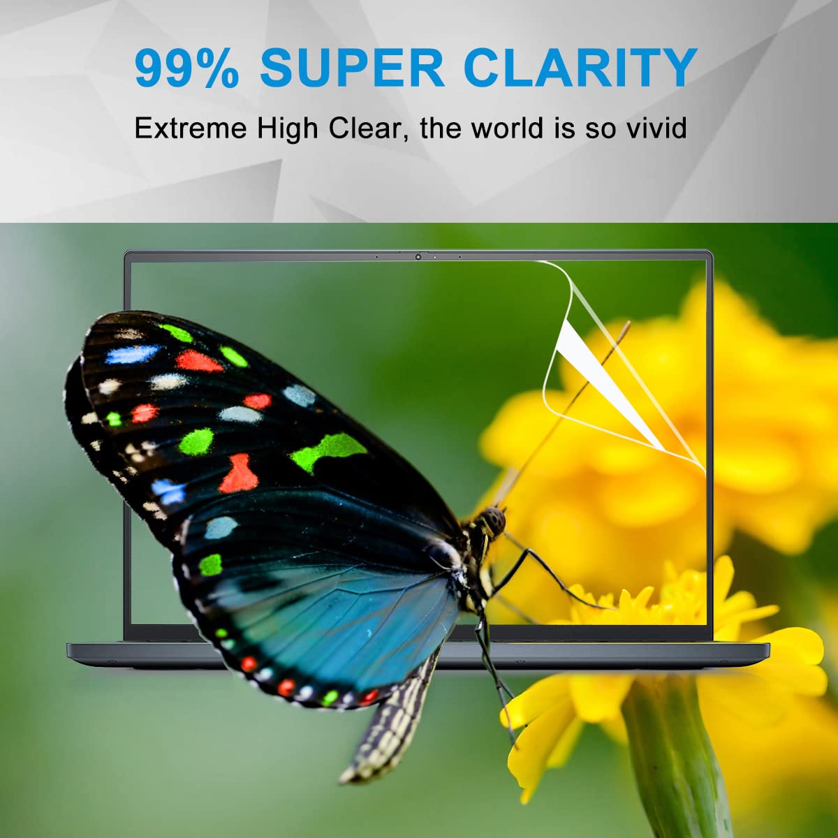 2 Pack Lenovo Laptop Screen Protector - Compatible with Ideapad 3/3i/5/5i 15.6