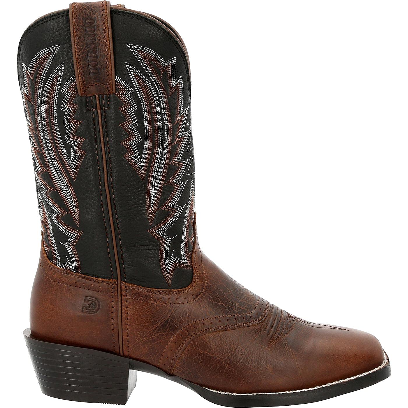 Durango Men's Westward Western Boots - Genuine Leather Cowboy Boots for Men, Comfortable Riding & Work Boots with Durable Sole - Perfect for Rodeo, Ranch Work & Country Fashion
