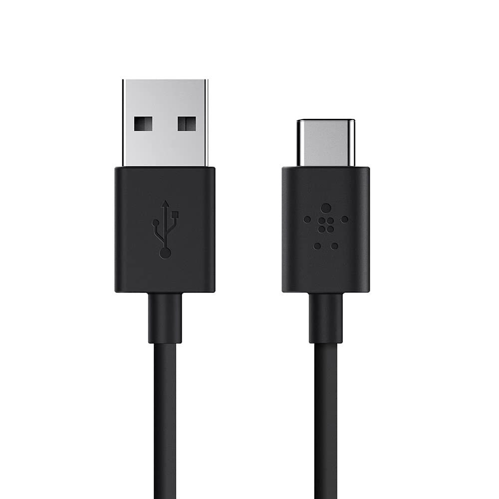 Belkin USB-IF Certified USB 2.0 A to C Charger Cable (6ft/1.8m) - Fast Charging & Data Sync for iPhone, Samsung, iPad, MacBook - Perfect for Home, Office & Travel