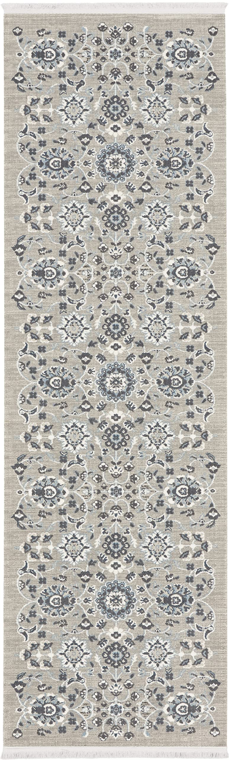 Nourison Lennox Grey/Blue 2'2