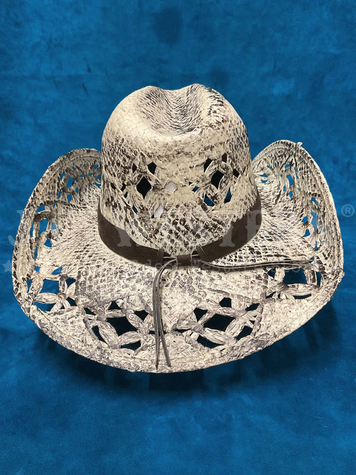 Bullhide GIRL NEXT DOOR 2586 Western Straw Cowboy Hat for Women - Brown Fashion Sun Hat for Outdoor, Beach & Country Rides