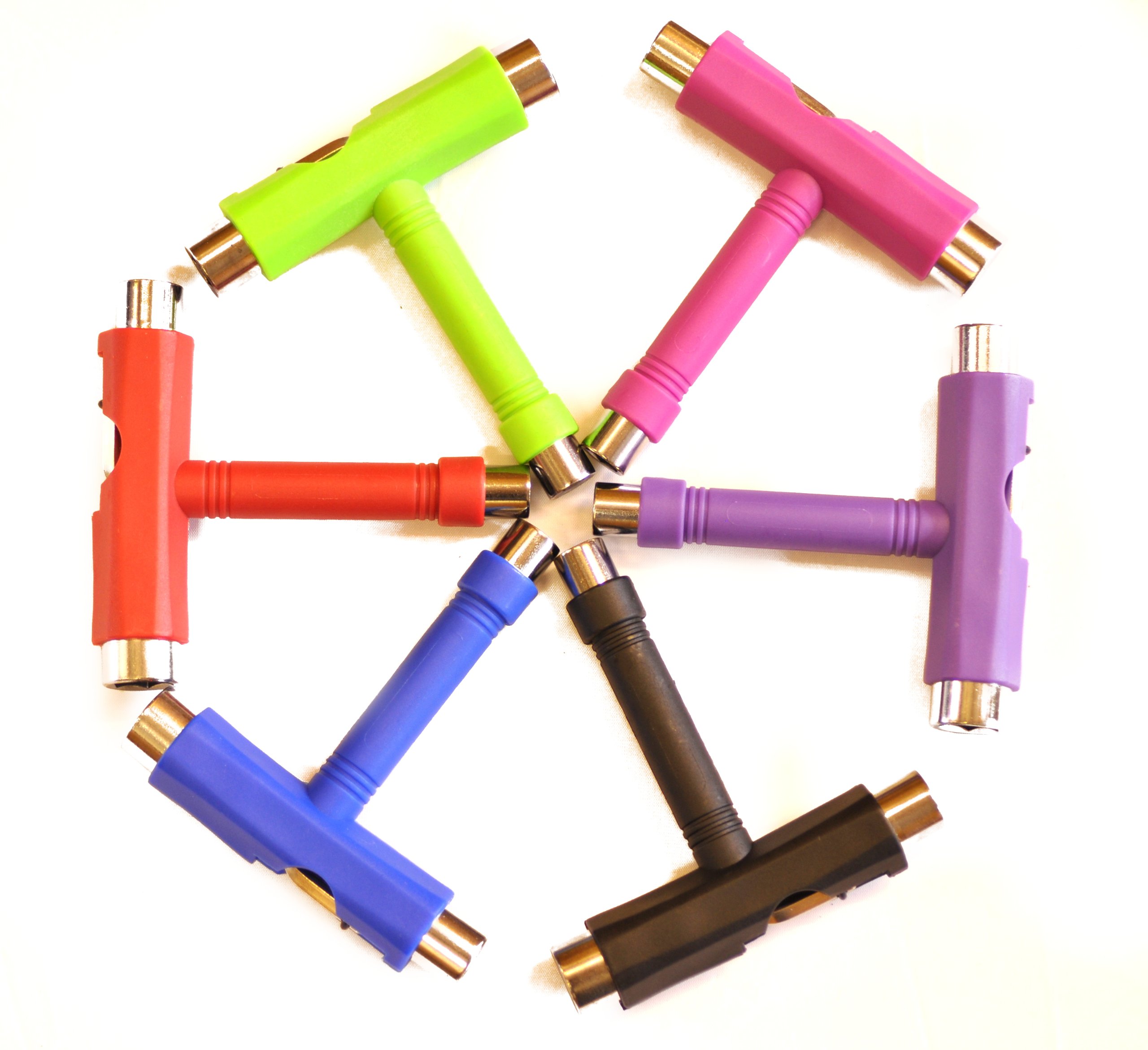 Premium Ridge T-Shaped Multi-Tool for Skateboards - Durable & Portable Skateboard Repair Kit for On-the-Go Adjustments - Perfect for Skate Parks, Commuting & DIY Maintenance