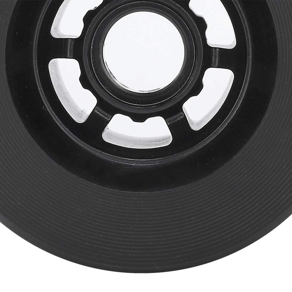 Keenso Pro 90mm 80A PU Shockproof Skateboard Wheels with Bearings - Durable Longboard & Electric Scooter Tires for Smooth Riding | Perfect for Commuting, Cruising & Street Performance