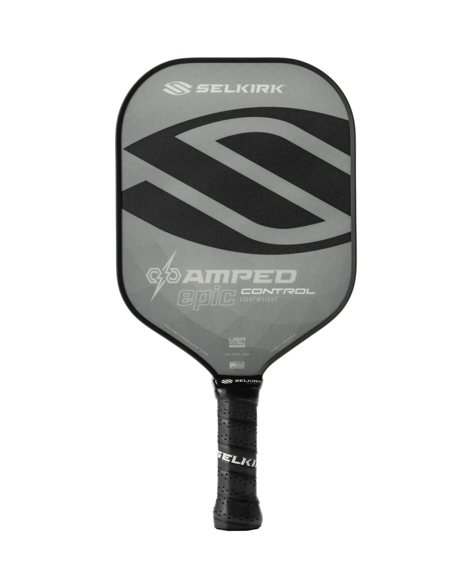 Selkirk Amped Control Epic Pickleball Paddle - Premium Graphite Paddle for Spin & Control - Perfect for Competitive Play & Recreational Games