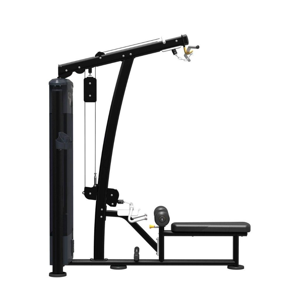 Impulse Lat Pulldown & Seated Row Machine with 235lb Weight Stack - Perfect for Home Gym & Strength Training