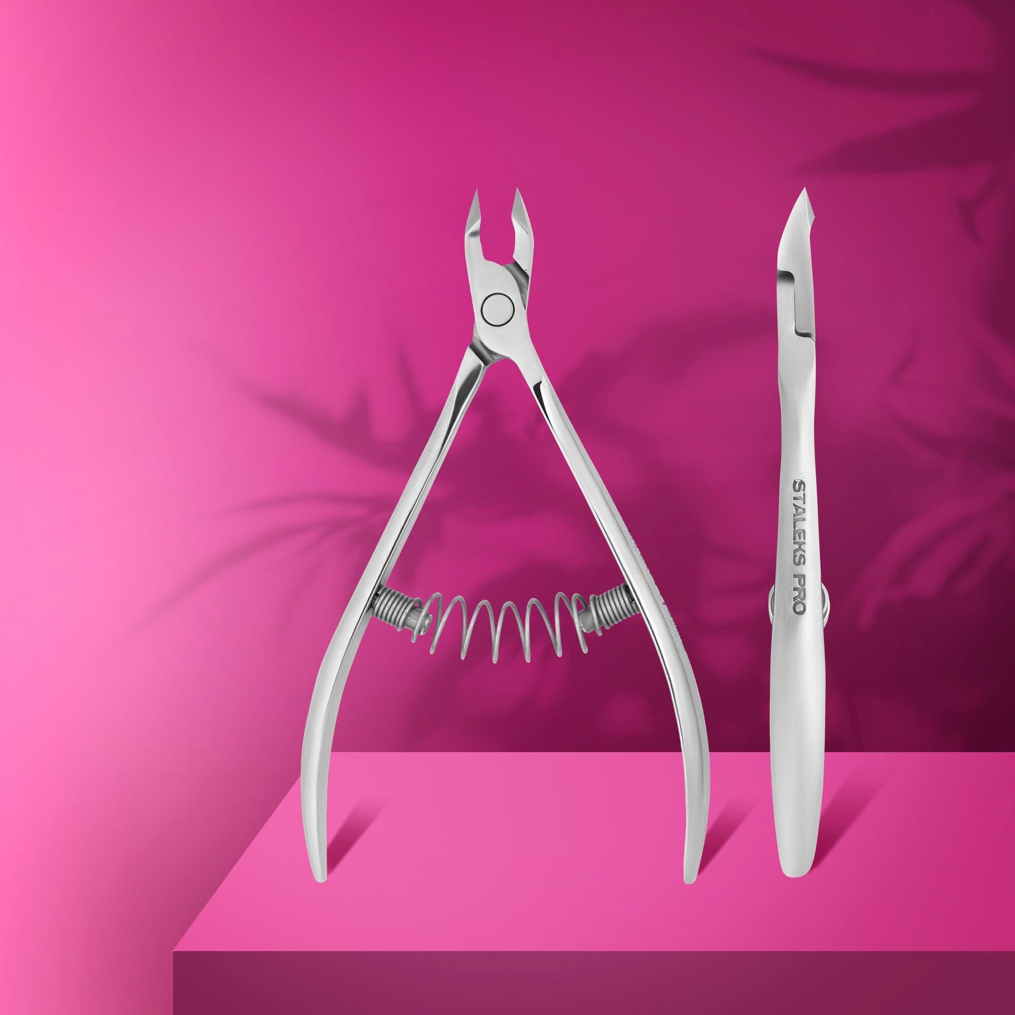 Staleks Professional Cuticle Nippers EXPERT 91 (5mm) - Precision Nail Care Tool for Manicure & Pedicure - Perfect for Salon Professionals & Home Use