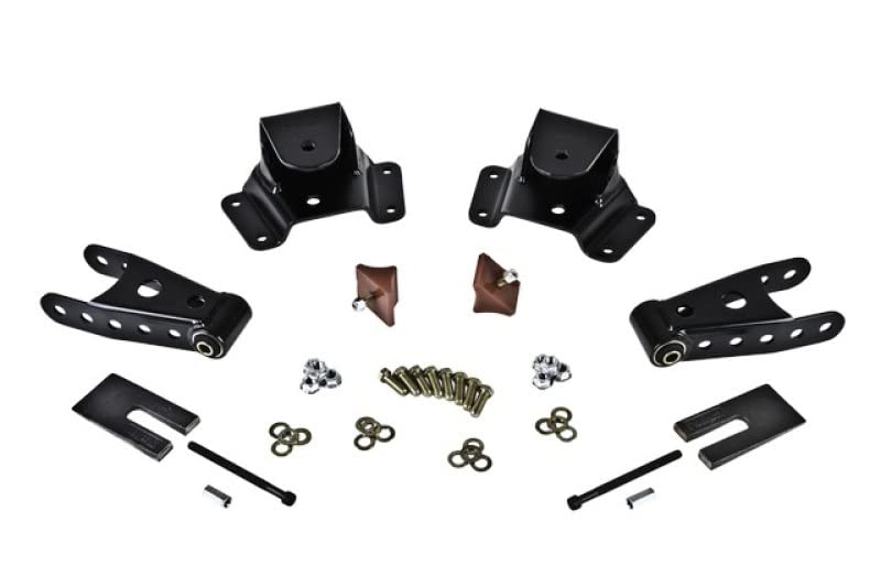 Belltech 6750 Shackle and Hanger Kit - Heavy Duty Suspension Upgrade for Trucks & SUVs - Perfect for Off-Roading & Towing Applications