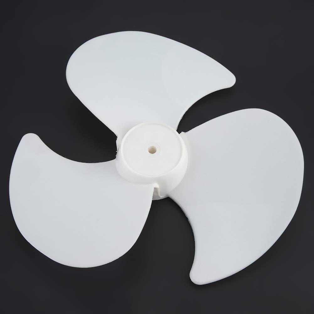 BORDSTRACT 2-Pack 12 Inch Plastic Fan Blades with 27 Diameter and 8mm Aperture - Replacement Electric Fan Accessories for Home, Office, and Workshop Cooling