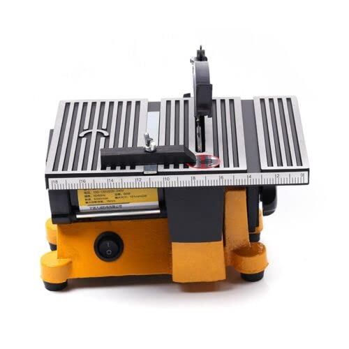 Mini Bench Saw for Wood, Copper & Aluminum Cutting - Portable Table Saw Machine for DIY Projects, Woodworking & Metal Crafting