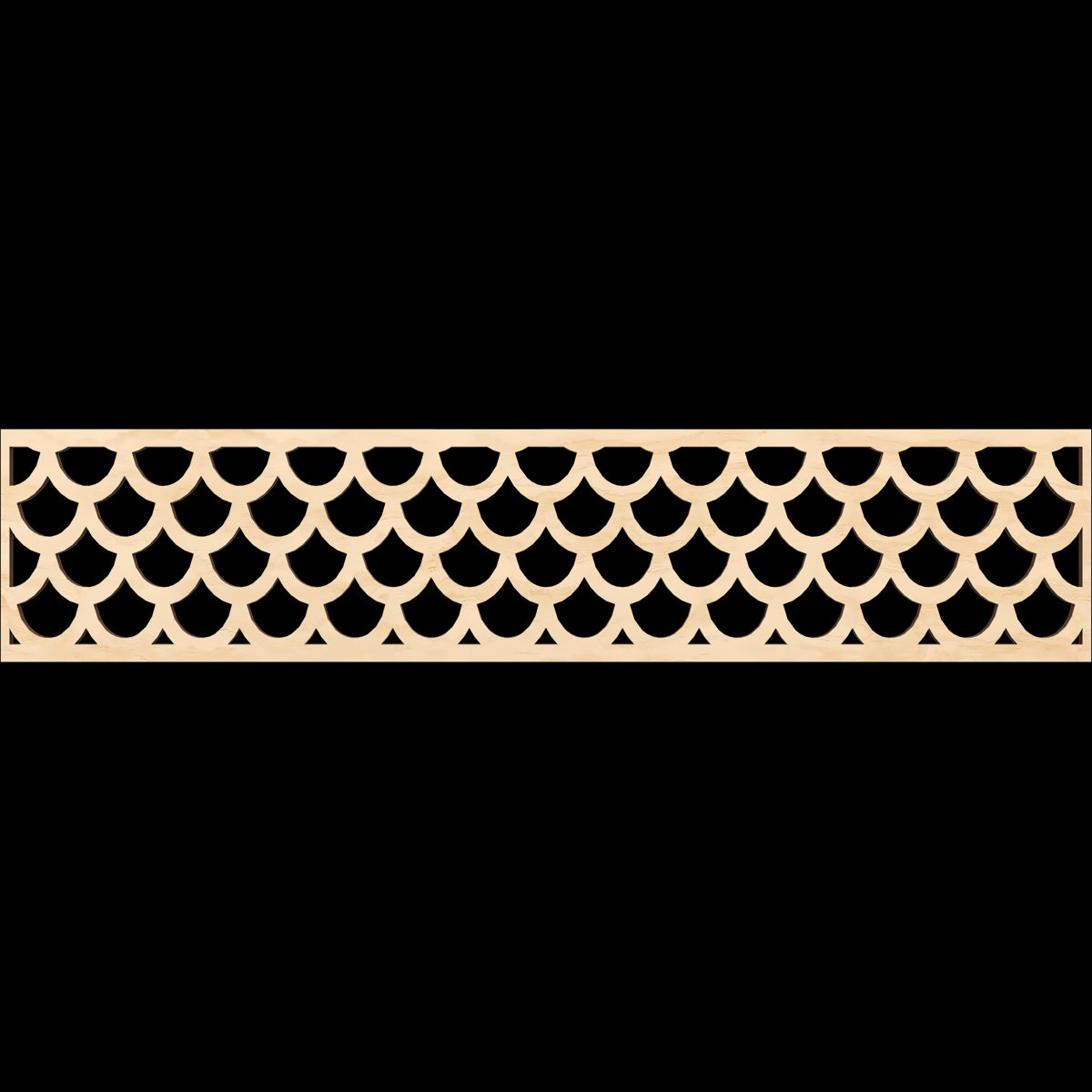 Hudson Fretwork Moulding - Decorative Wood Trim for Home & Furniture | Perfect for DIY Projects, Wall Paneling, and Cabinet Accents