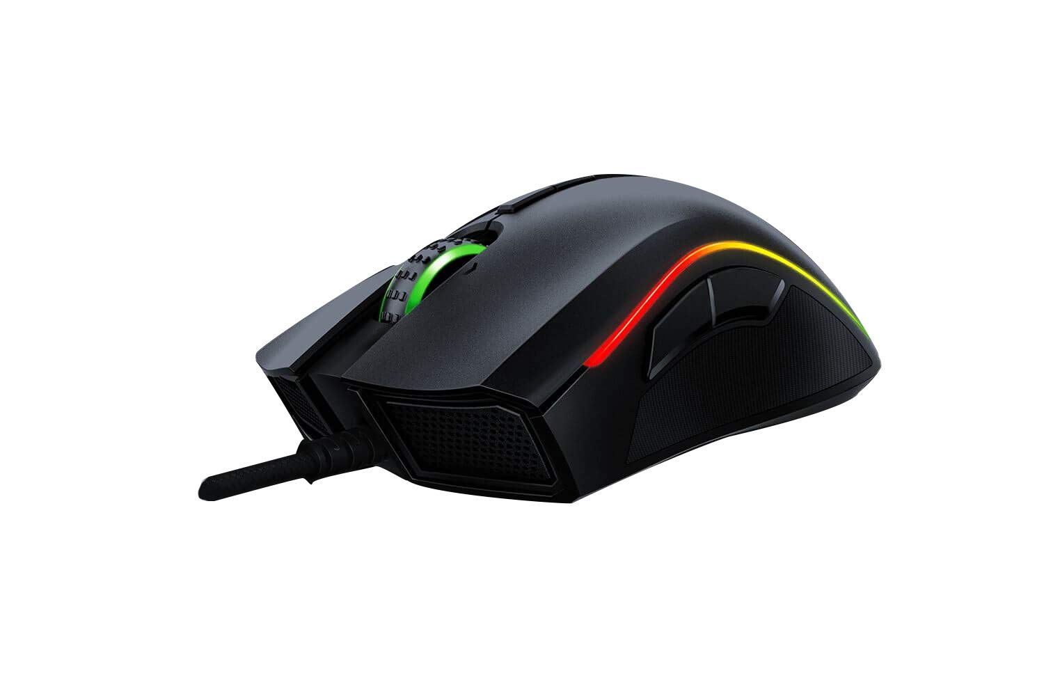 Razer Mamba Elite Wired Ergonomic Gaming Mouse - 16,000 DPI, 7 Programmable Buttons (Renewed) - Perfect for FPS, MOBA & MMO Games on PC & Laptop
