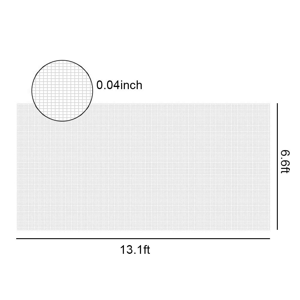 YBB Thicken Garden Barrier Netting - 13.12'x6.56' Mosquito & Bird Protection Mesh for Plants, Fruits & Flowers | Durable Insect Screen, Hunting Blind Cover | Perfect for Vegetable Gardens, Orchards & Backyard Plant Protection
