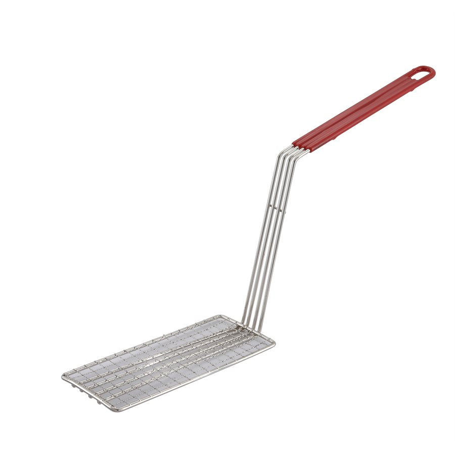 Winco Stainless Steel Fryer Basket Press with 11
