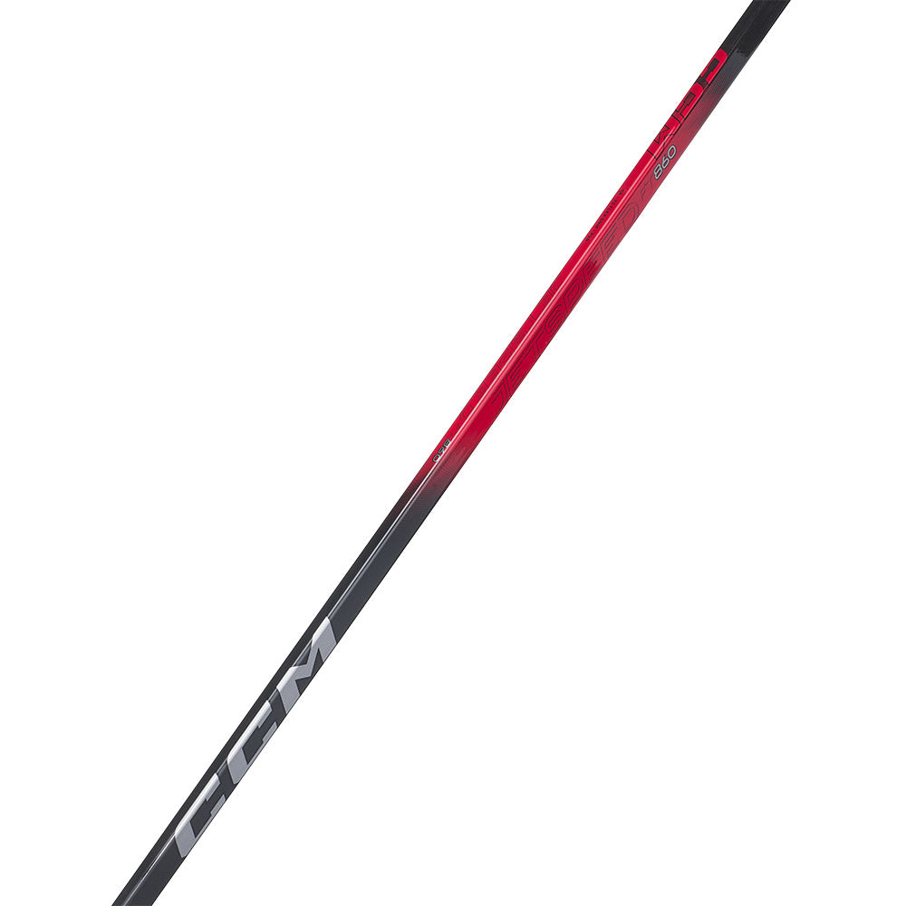 CCM Jetspeed FT860 Intermediate Ice Hockey Stick - Lightweight Carbon Fiber Design for Speed & Control - Perfect for Youth & Adult Hockey Players in Games & Practice