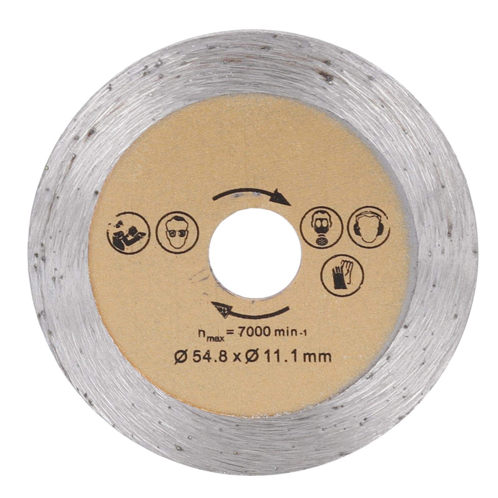 Premium 2.2-Inch High Speed Steel Circular Saw Blade - Wood Cutting Saw Blade for Rotary Tools & Electric Tools - Ceramic & Marble Cutting - Perfect for DIY Projects, Woodworking, and Tile Installation