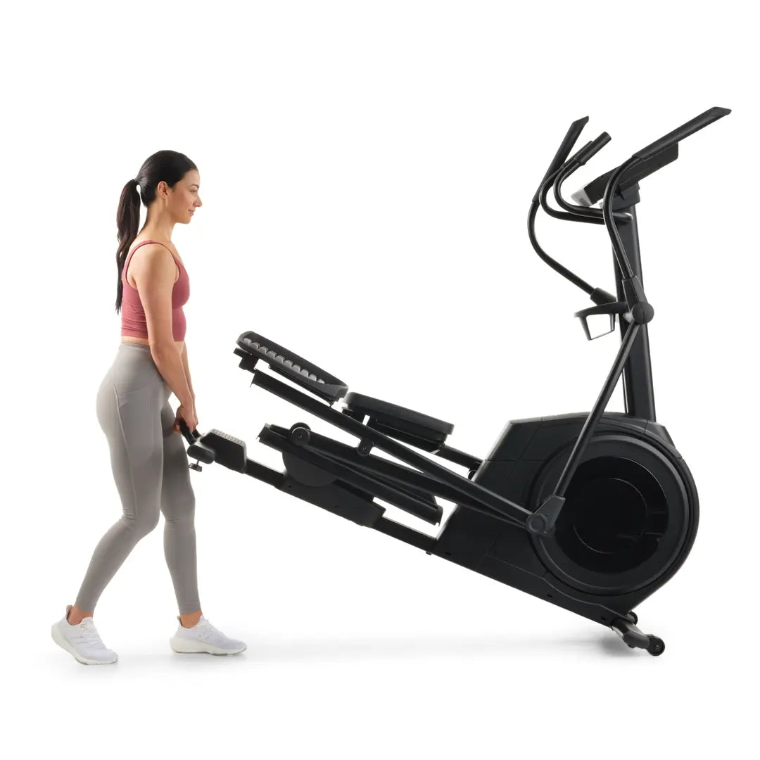 NordicTrack AirGlide 7i Elliptical Machine - Low Impact Cardio Trainer for Home Gym - Perfect for Weight Loss & Full Body Workout - Ideal for Small Spaces & Apartment Fitness