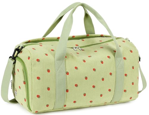 Strawberry Corduroy Green