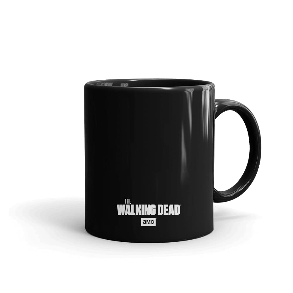 The Walking Dead Lucille Black Mug - Officially Licensed Collectible Coffee Cup for Fans - Perfect for Home, Office, and Gifts