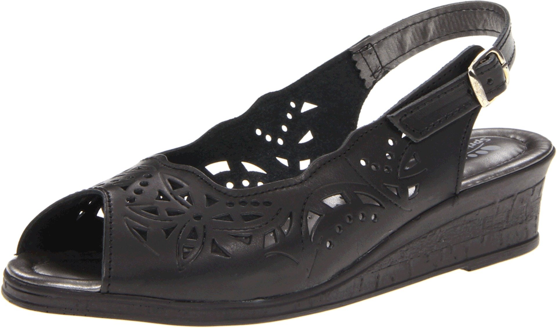 Spring Step Women's Orella Slingback Sandals - Comfortable Summer Dress Shoes for Casual Outings & Beach Vacations