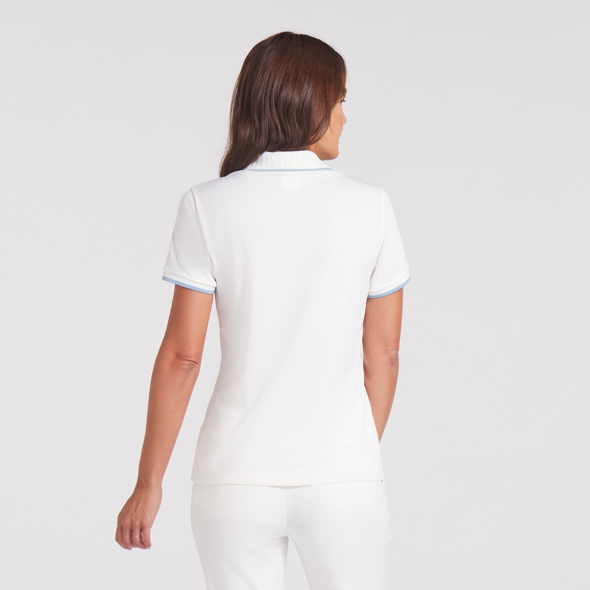 Women's AP Pique Golf Polo Shirt - Breathable Moisture-Wicking Performance Top for Golf & Tennis | Casual Summer Wear & Athletic Apparel