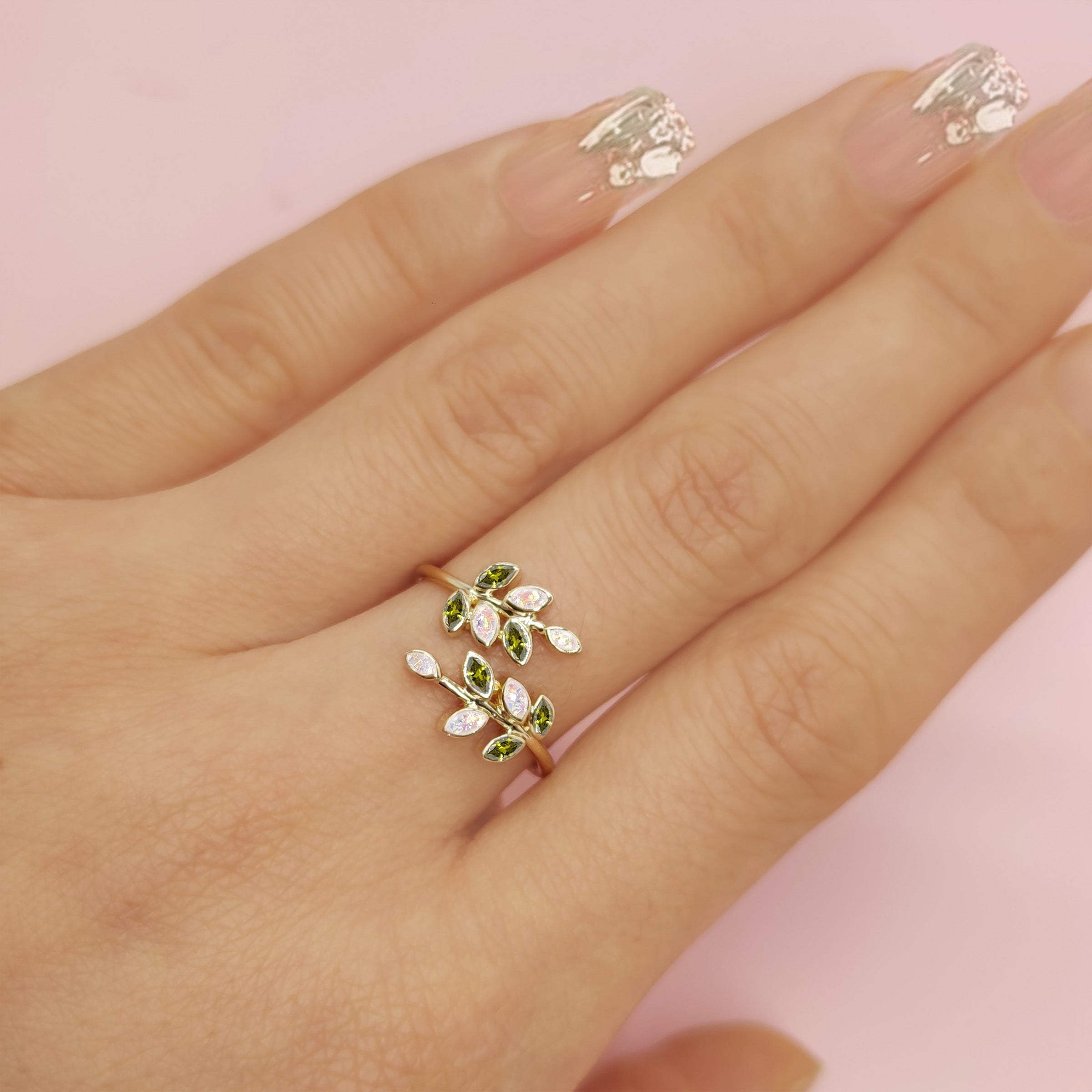 Nature's Embrace: Birthstone Ashes Ring for Memorial Jewelry - Perfect for Keeping Loved Ones Close, Remembrance Gifts & Healing After Loss