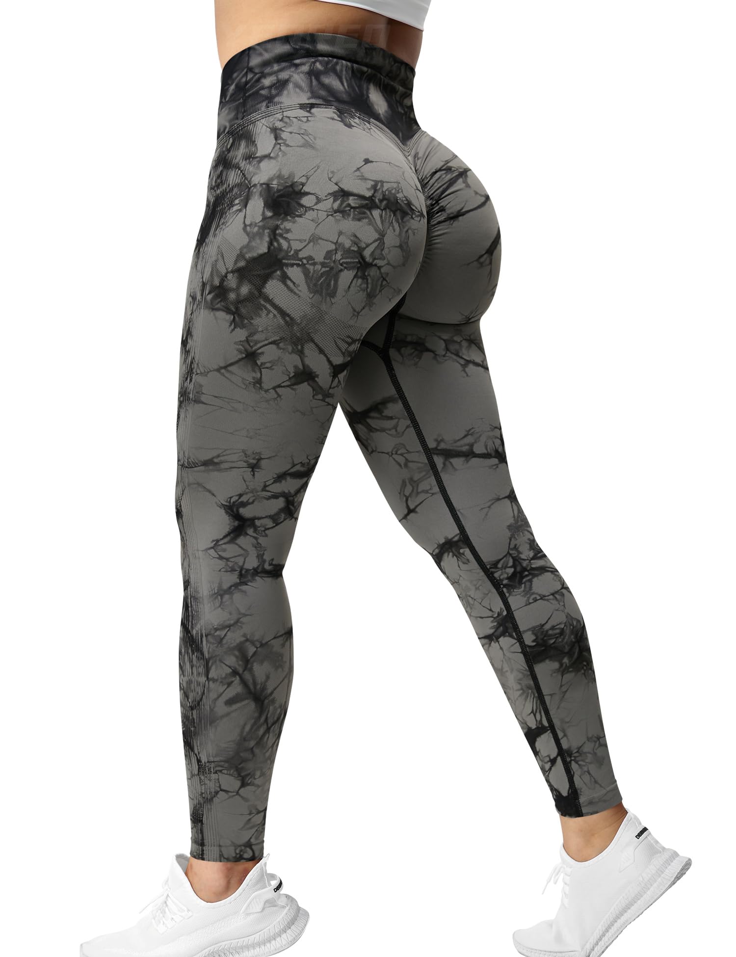 **YEOREO Women's Scrunch Butt Lift Yoga Leggings - High Waist Seamless Workout Pants with Ruched Booty Design for Compression & Toning - Perfect for Gym, Running & Lounge Wear**