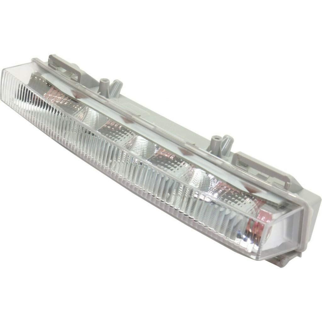 Mercedes-Benz M Class 2012-2015 Driver Side Headlight & Daytime Running Lights Assembly - OEM MB2562103 2049065401 | Perfect for Replacement & Night Driving Safety