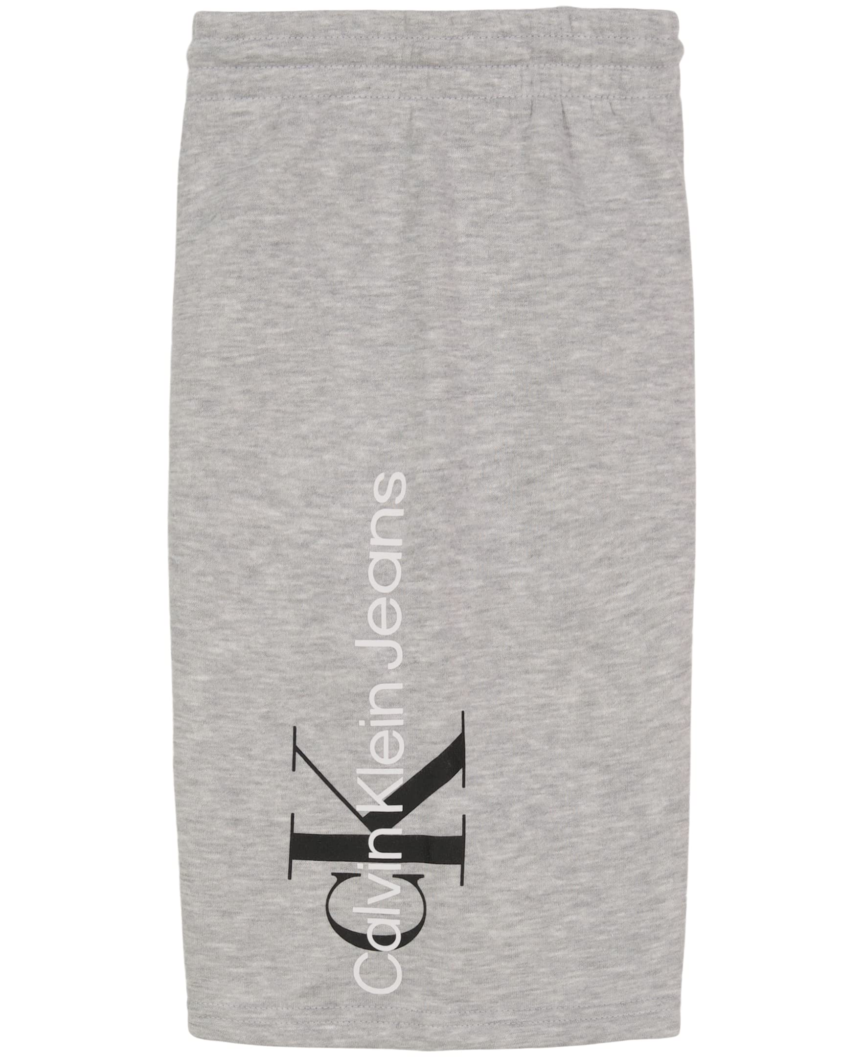 Calvin Klein Boys' Pull-On Knit Jogger Shorts with Drawstring Closure - Comfortable Casual & Athletic Wear for Play, School, and Everyday Activities