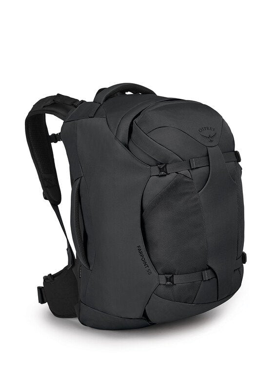 Osprey Farpoint 55 Travel Backpack for Men - Lightweight Hiking & Airplane Carry-On Backpack with Laptop Compartment | Perfect for International Travel, Camping & Outdoor Adventures