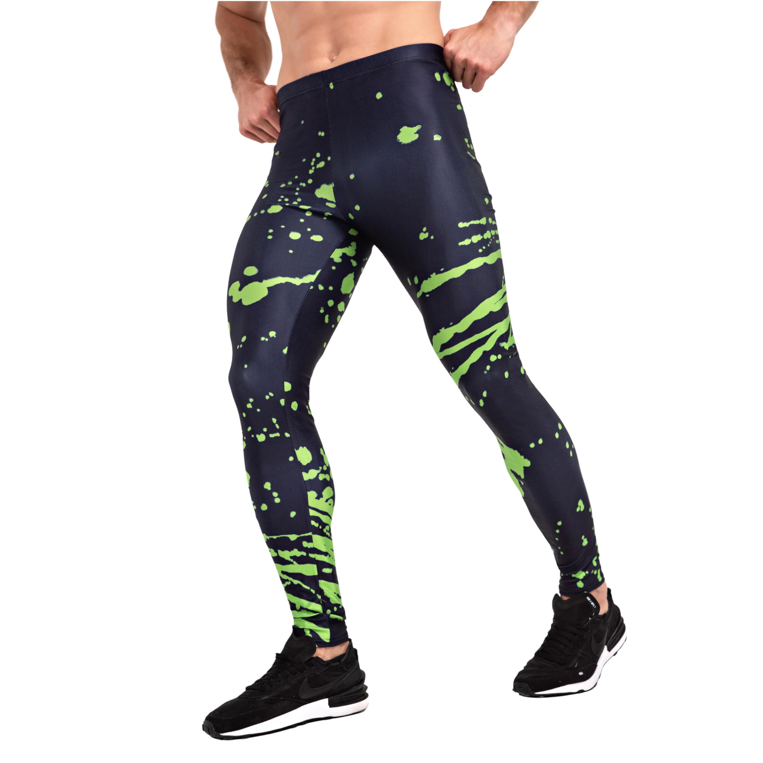 Kapow Meggings - The Original Men's Leggings for Workout, Running & Yoga | Stretchy & Comfortable Fitness Wear for Men