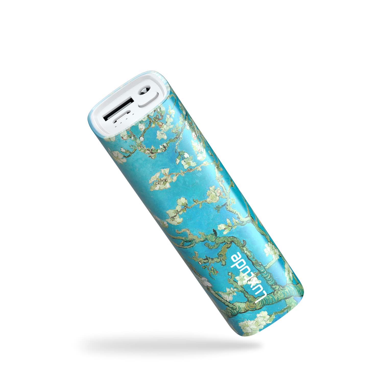 Luxtude 5000mAh Portable Charger - Mini Lipstick Power Bank with LED Flashlight, Compact External Battery Pack for iPhone, Android, Samsung, iPad | Perfect for Travel, Outdoor Adventures & Emergency Power Backup (1 Pack)