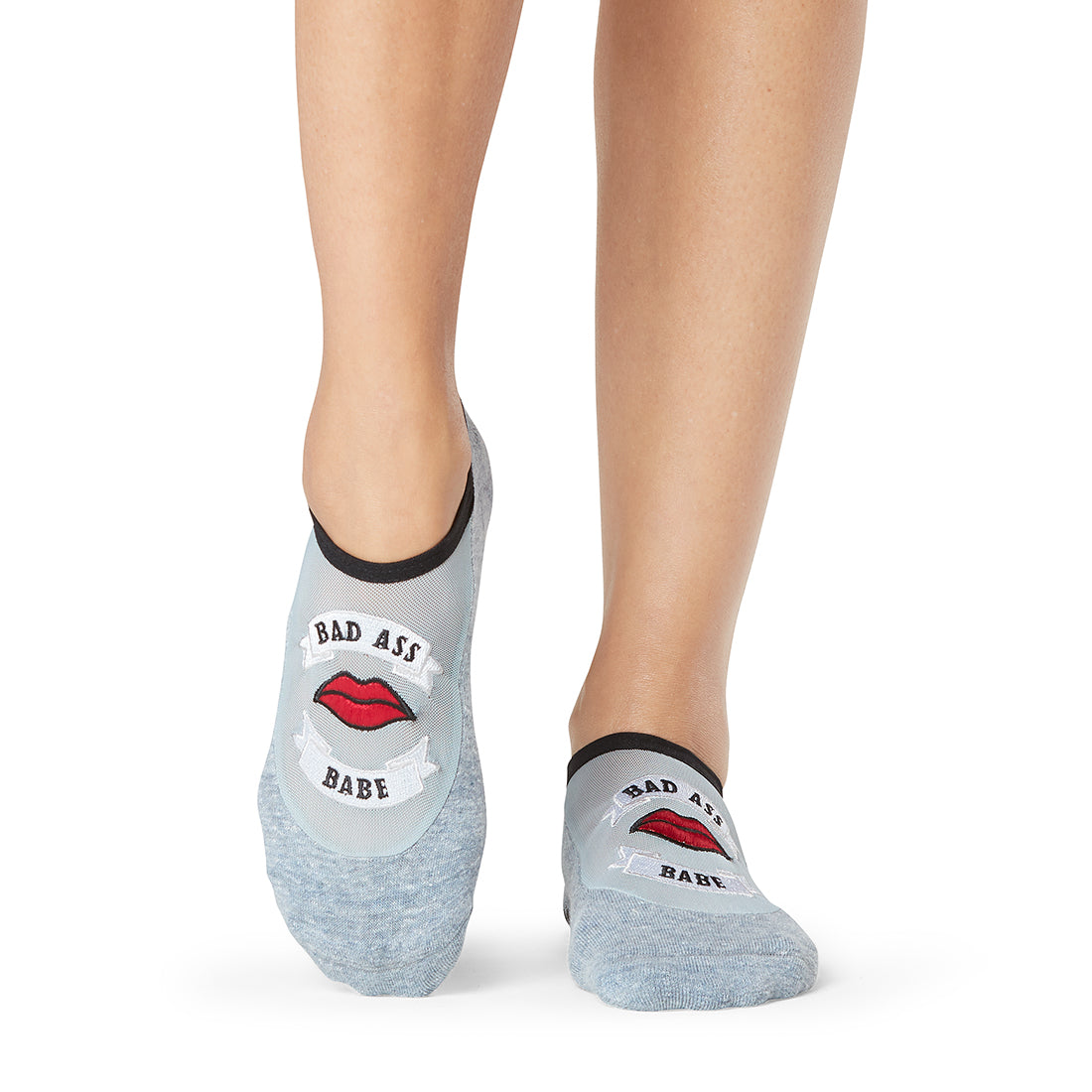 Tavi Noir Maddie Grip Socks - Non-Slip Yoga Socks for Women, Pilates, Barre & Workout - Breathable Cotton Blend with Arch Support & Toe Grip