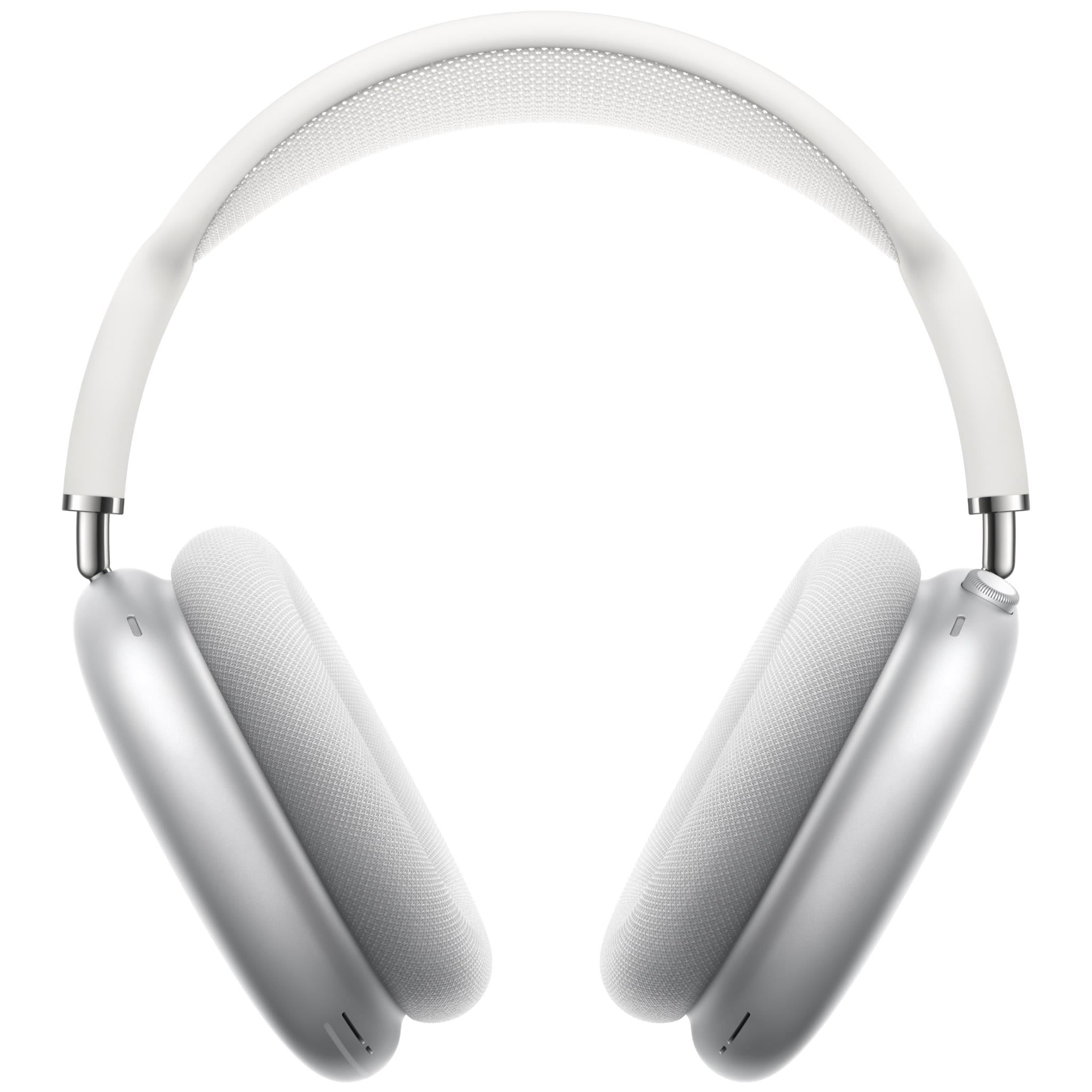 Apple AirPods Max Wireless Over-Ear Headphones (Silver) - Active Noise Cancelling, Spatial Audio, Lightning Charging - Perfect for Travel, Work & Music Lovers