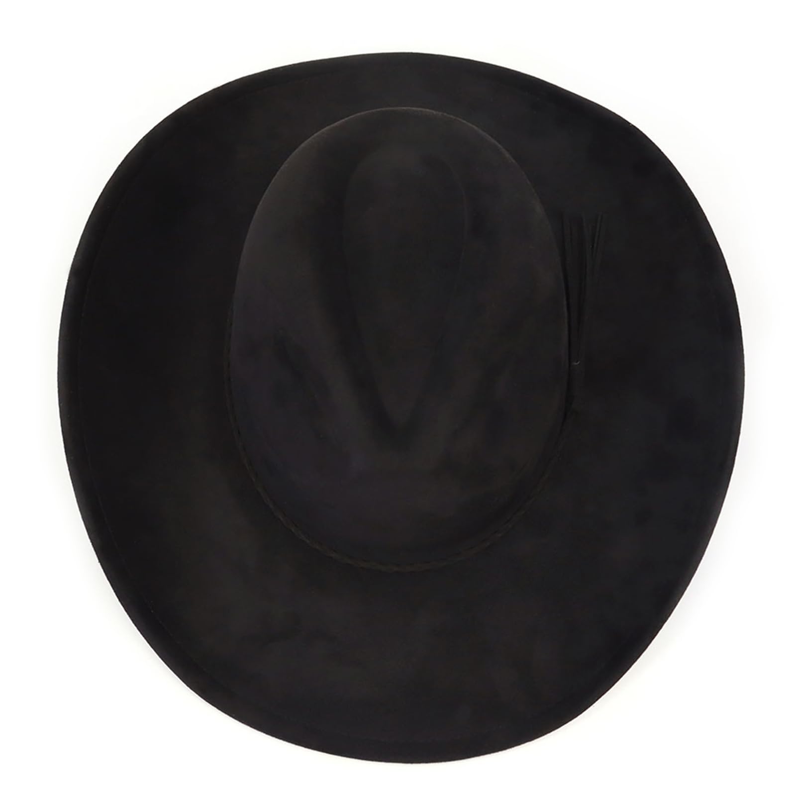 Stylish Western Cowboy Hat for Women & Men - Classic Wide Brim Fedora Hat with Adjustable Buckle Belt | Perfect for Rodeo, Country Music Festivals & Outdoor Adventures