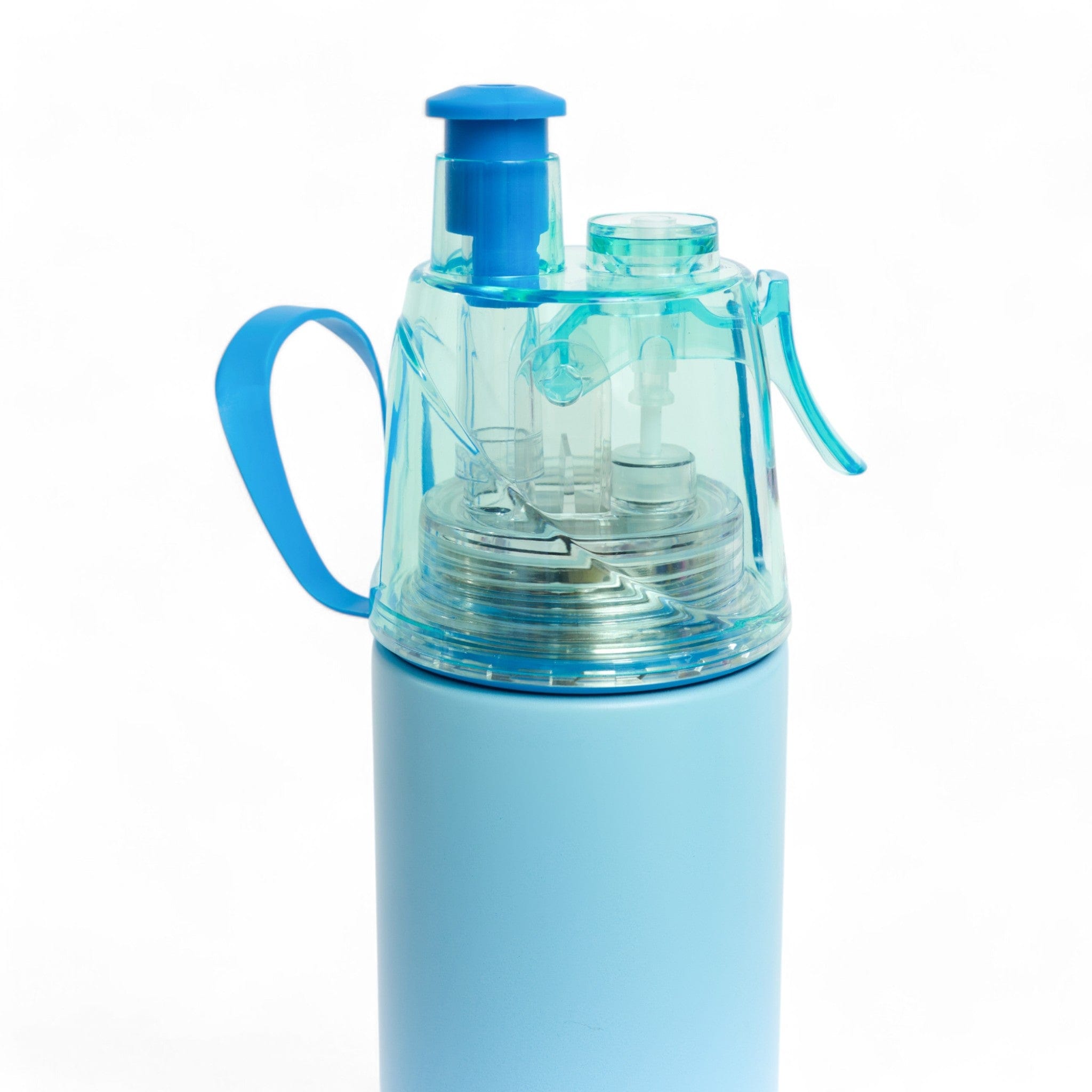 Blue Spritz Bottle - Premium Glass Spray Bottle for Hair, Face & Body Mist | Perfect for DIY Beauty, Skincare & Aromatherapy