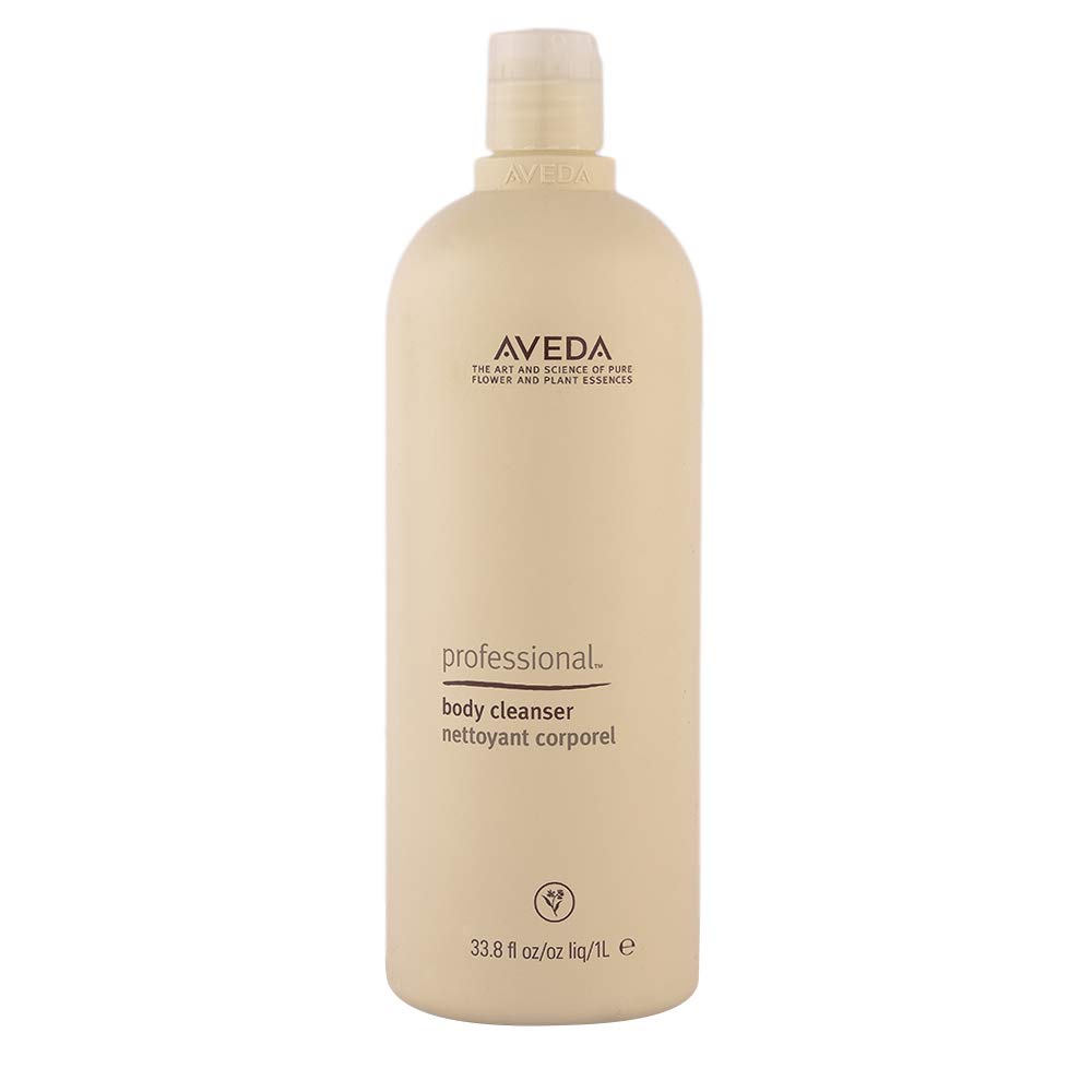 Aveda Professional Body Cleanser 33.8 oz (1000ml) - Hydrating & Nourishing Shower Gel for Dry Skin | Spa-Quality Bath & Body Wash for Daily Use